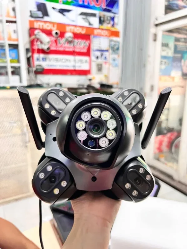 PTZ WiFi kamera sa 5 kamera, 5 ekrana 10xZoom 20MPX