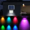 RGB Led reflektor sa solarnim panelom senzor pokreta 300w