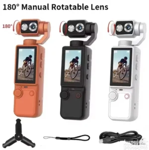 4K Akciona Kamera Q8 Gimbal 180 WiFi NOVO