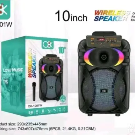Bluetooth zvucnik sa bezicnim mikrofonom 10 inca QL-1001