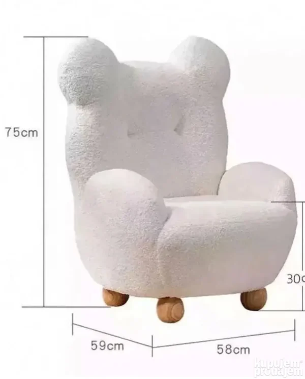 Dečija fotelja "Mali Beli Medved