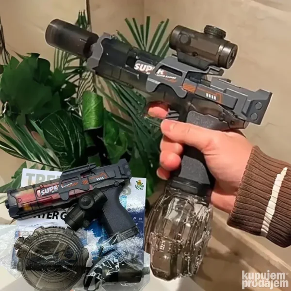 Elektricni Pistolj na vodu velike brzine