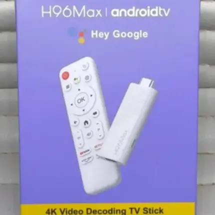 H96 Max 4K Android Tv Stick TV BOX