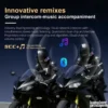 Komunikator Slušalice za moto kacigu Bluetooth 6.0