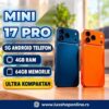 Mini 17 Pro 5G telefon, plavi i narandžasti