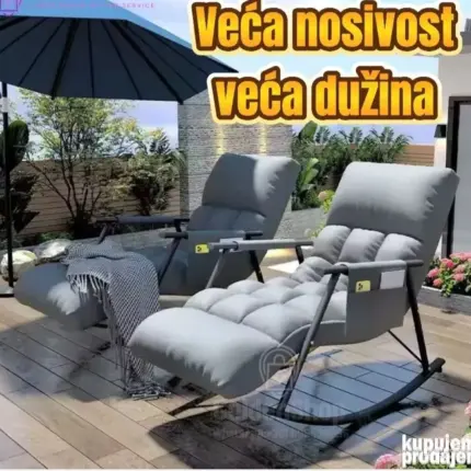 Nordijska fotelja za ljuljanje