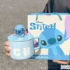 Poklon set keramička solja sa drskom i poklopcem STITCH