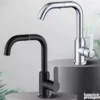slavina-za-sudoperu-ili-lavabo-crna-i-inox-1 Slavina za sudoperu ili lavabo Crna i Inox