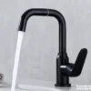 slavina-za-sudoperu-ili-lavabo-crna-i-inox-4 Slavina za sudoperu ili lavabo Crna i Inox