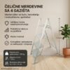 Merdevine Alu merdevine sklopive 4 siroka stepenika