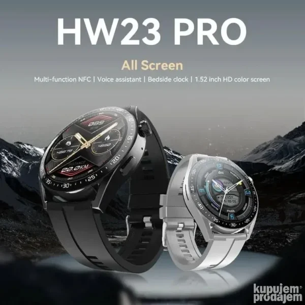 HW23 Pro - Retina HD - Kao Huawei Watch GT3 + punjač - Novo