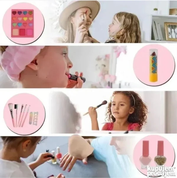 Kofer set Jednorog sa sminkom Sminka za devojcice