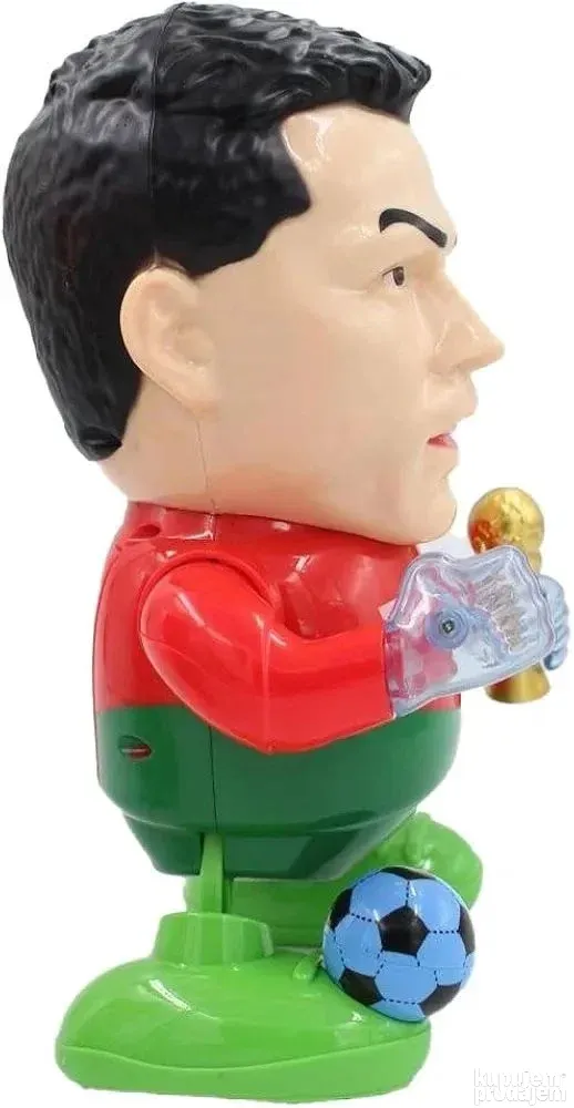Kristijano Ronaldo akciona figura svira igra