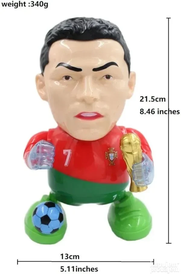Kristijano Ronaldo akciona figura svira igra
