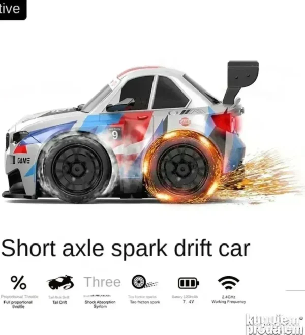 rc-mini-bmw-m4-spark-drifting-car-6 RC Mini BMW M4 Spark Drifting Car