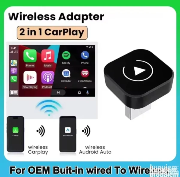 Wireless CarPlay Adapter – sistem za auto