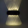 2 x LED solarna zidna lampa sa 10 LED dioda