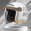 Kaciga jet Open face HOMOLOGOVANA Bela, Crna, Siva
