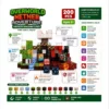 Magnetne Minecraft kocke za igru Mega set od 200 delova