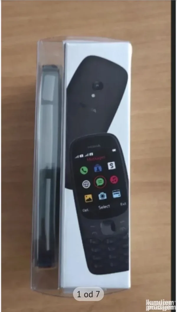 Nokia 6310 Mobilni telefon za starije sa 2 kartice