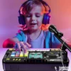 DJ Mikseta za Decu Muzička Igračka sa Svetlom i Zvukom