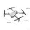 Dron pro 4K sa dve kamere E88 dron pro