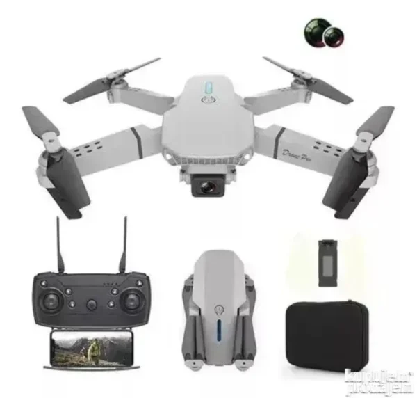 Dron pro 4K sa dve kamere E88 dron pro