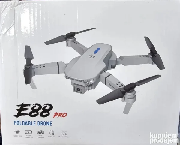 Dron pro 4K sa dve kamere E88 dron pro