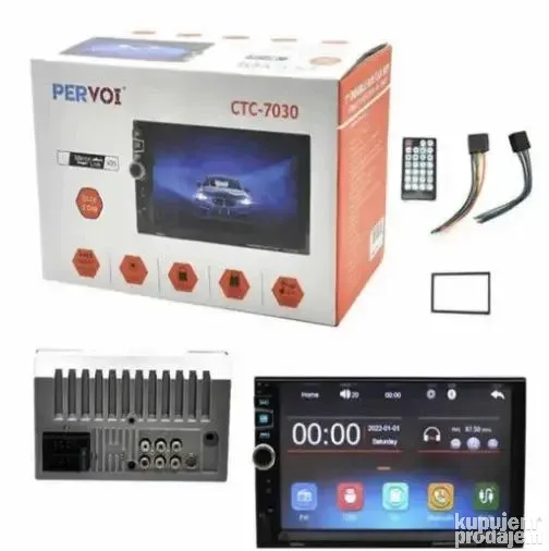 Multimedija 2Din 7 Inča Pervoi CTC-7030