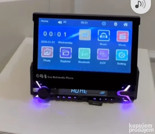 Multimedija Pervoi Automatski ekran 1Din