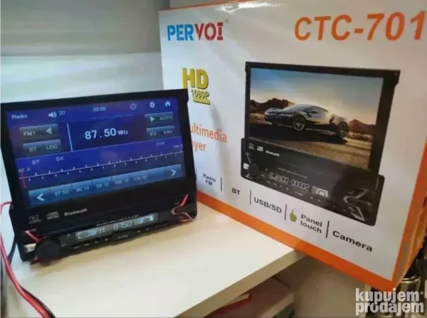 Multimedija Pervoi Automatski ekran 1Din