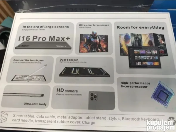 5G Tablet i16 Pro Max+ 10.1" Android 15 WIFI DUAL