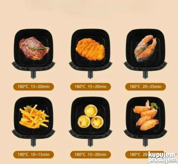 Air Fryer 10L Silver Crest Friteza na vruc vazuh 2400W