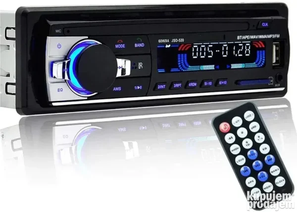 Auto radio MP3 plejer sa 2 USB ulaza