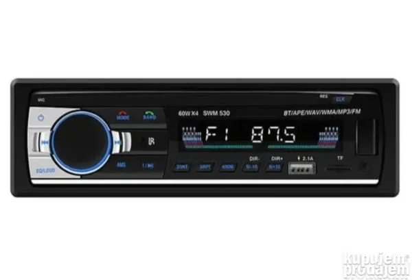 Auto radio MP3 plejer sa 2 USB ulaza