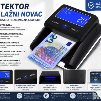 Detektor laznih novcanica Brojac Novca menjacnica trgovina