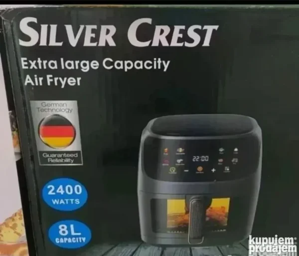 Friteza Na Vruc Vazduh Silver Crest Air Fryer 8L Air Frajer
