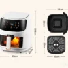 Friteza Na Vruc Vazduh Silver Crest Air Fryer 8L Air Frajer