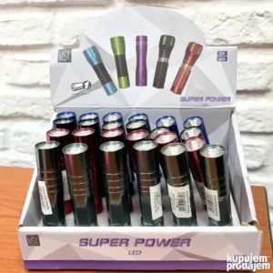 LED Džepne Baterijske Lampe MSX Super Power (24 komada)