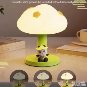 led-nocna-lampa-panda-ispod-oblaka-1 LED Noćna Lampa PANDA Ispod Oblaka