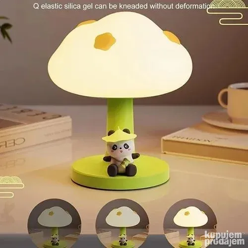 led-nocna-lampa-panda-ispod-oblaka-1 LED Noćna Lampa PANDA Ispod Oblaka
