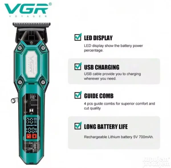 Masinica za sisanje I brijanje 2 komada vgr v600b I v900