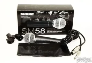 Mikrofon-Mikrofon Shure SM-58-Mikrofon-Mikrofon Shure SM-58