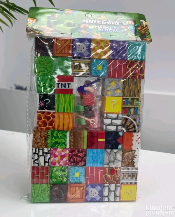 Minecraft Magnetne Kocke MY WORLD Setovi (106 i 54 kom)