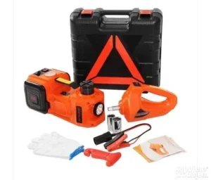 Set za auto -aku odvijac- kompresor- dizalica 5T