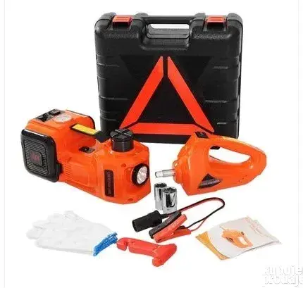 Set za auto -aku odvijac- kompresor- dizalica 5T