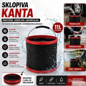 Višenamenska sklopiva kanta
