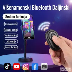 Bluetooth daljinski za tripod za snimanja