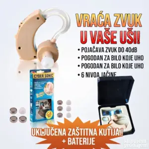 Cyber Sonic slušni aparat – Pojačivač zvuka