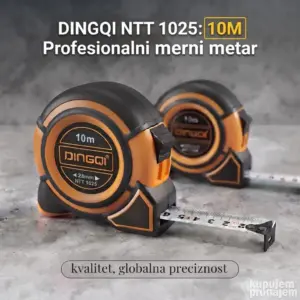 DINGQI Profesionalni merni metar 10M / 25mm